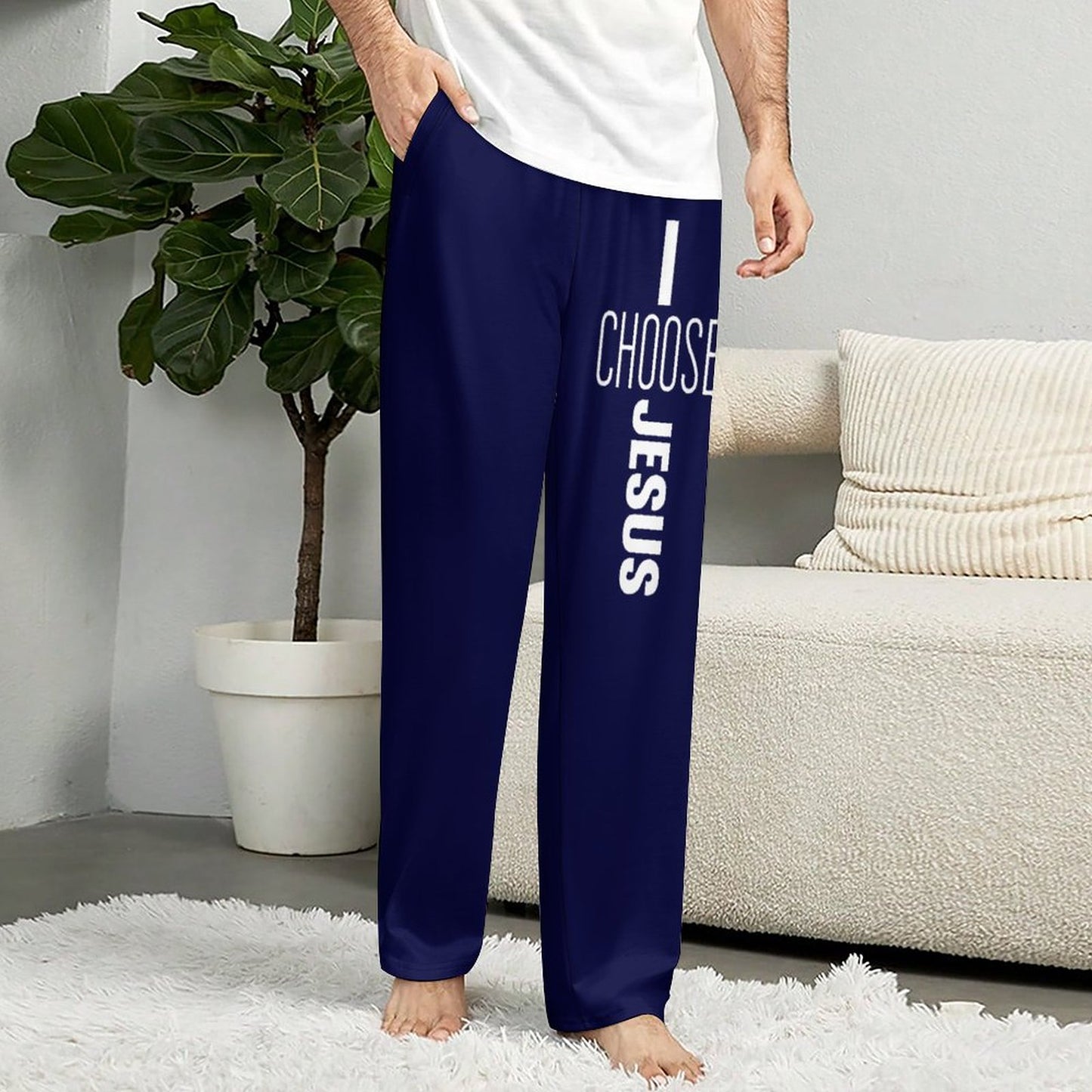 I choose Jesus Men's Christian Pajama Pants