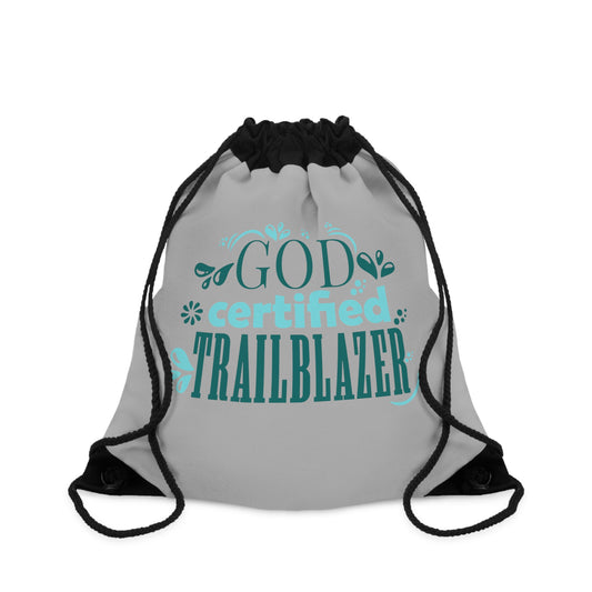 God Certified Trailblazer Drawstring Bag