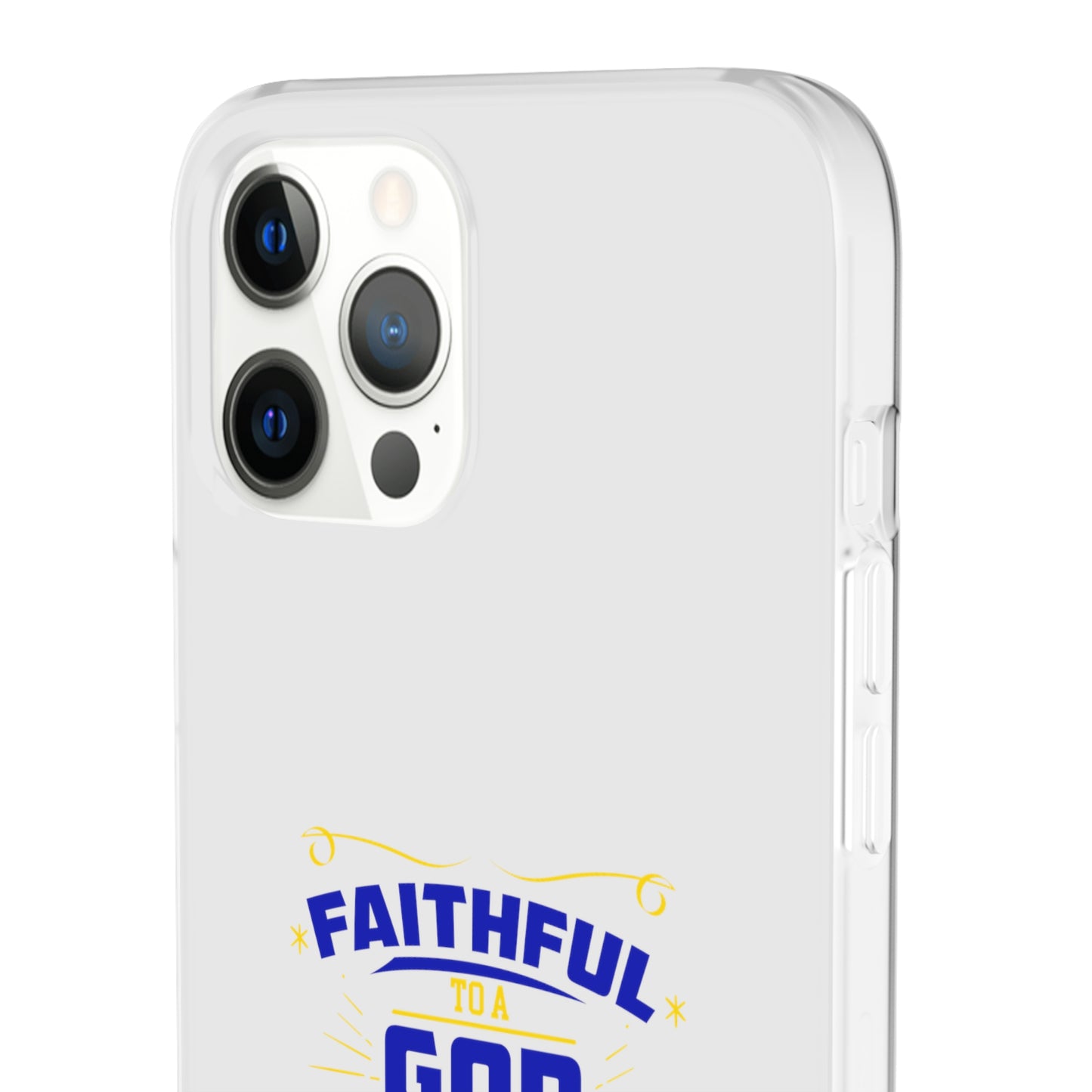 Faithful To A God Who Is Faithful Through Generations Flexi Phone Case Printify