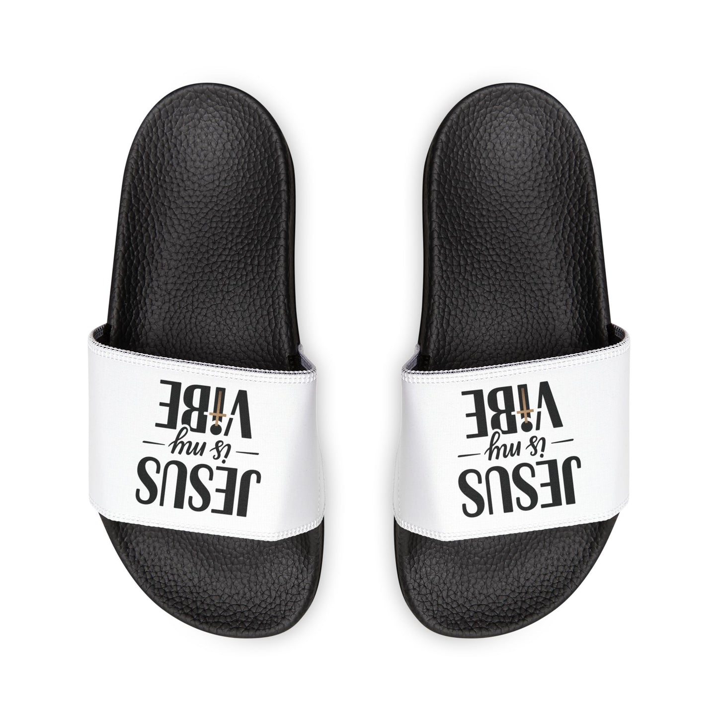 Youth Sandals with Inspirational Slogan - Perfect for Summer, Beach Days, Family Outings, or Casual Wear, Great Gift Idea for Kids