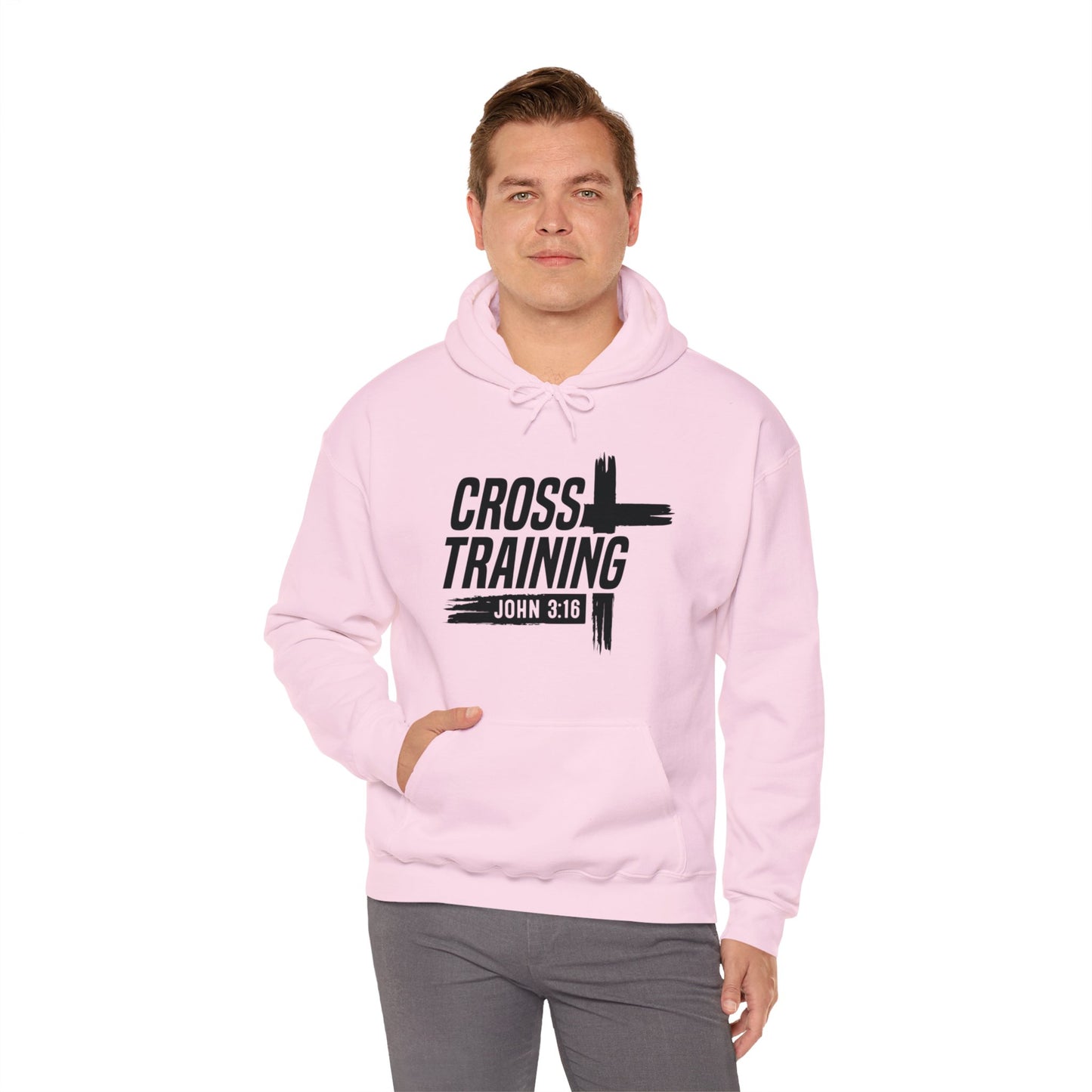 Cross Training Unisex Christian Hooded Pullover Sweatshirt