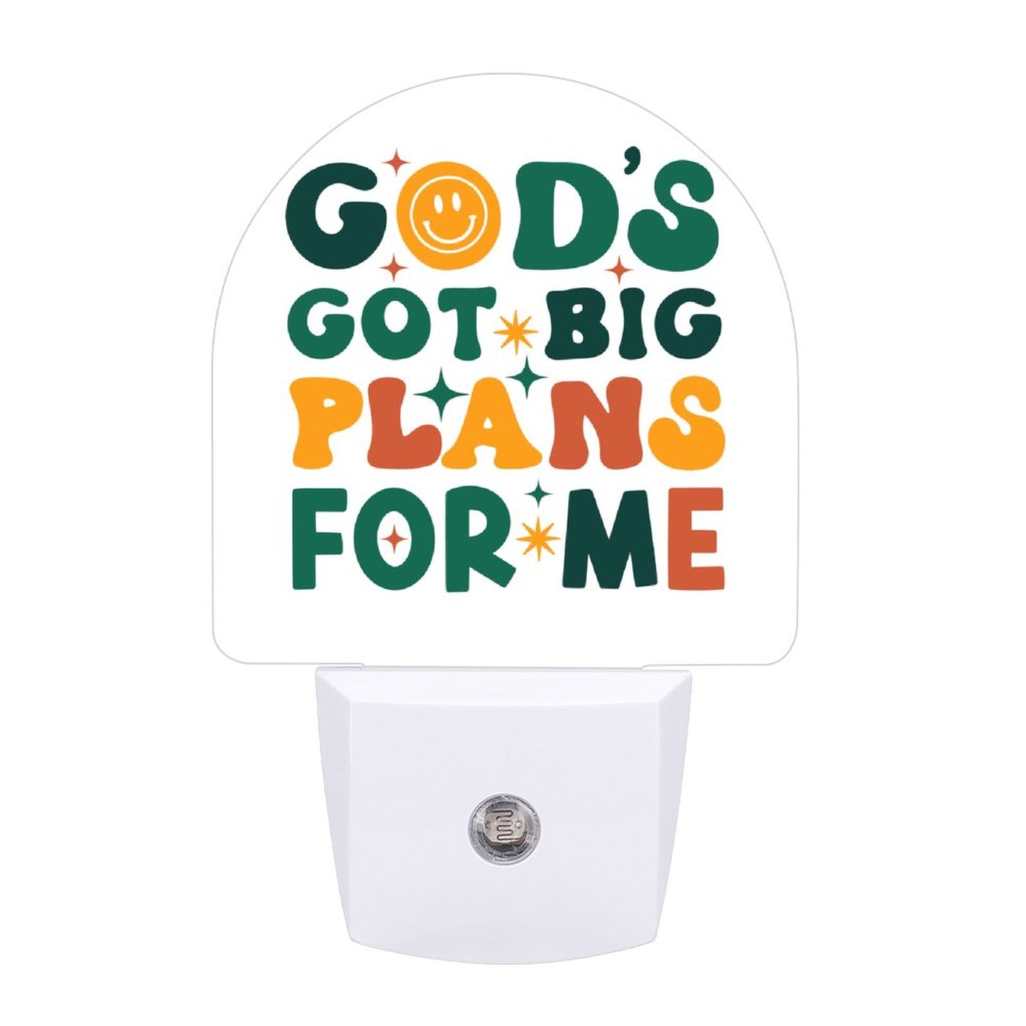 He's Got Big Plans For Me Christian Night Light for kids - ClaimedbyGodDesigns