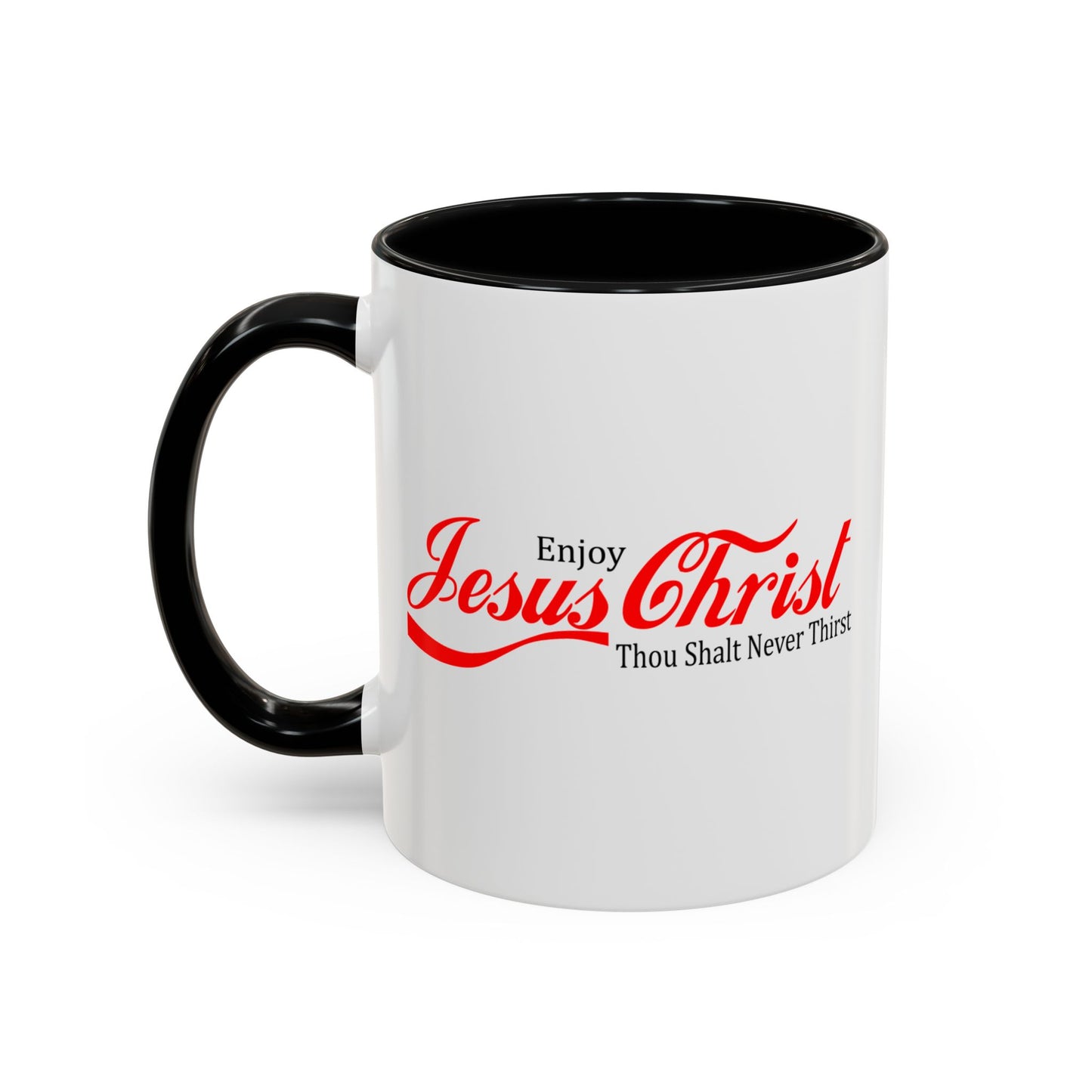 Christian Ceramic Mug - Enjoy Him Accent Coffee Mug (11, 15oz)