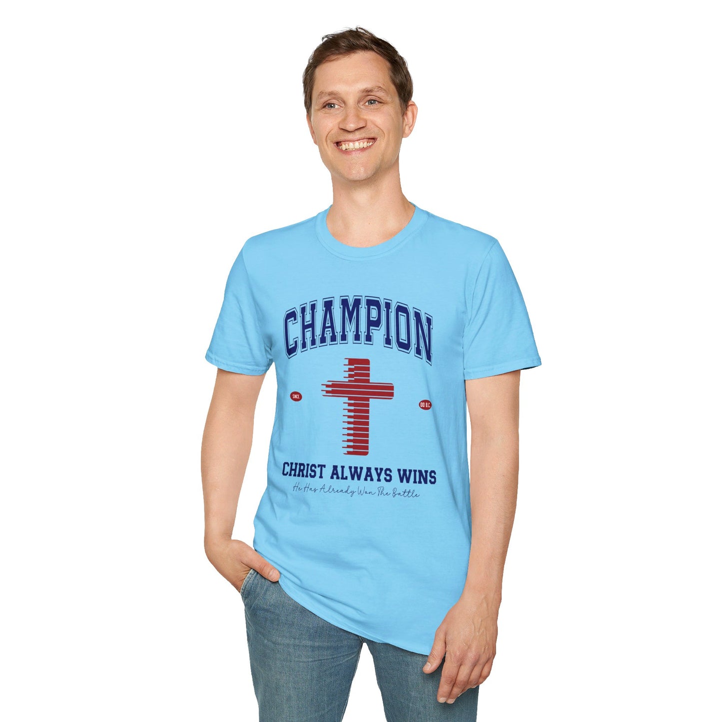 Champion Christ Always Wins Unisex Christian T-shirt