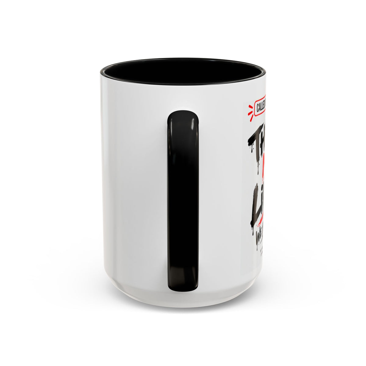 They Not Like Us, We Belong to Jesus Personalized Christian Coffee Mug — Called by Name Accent Mug (15oz)