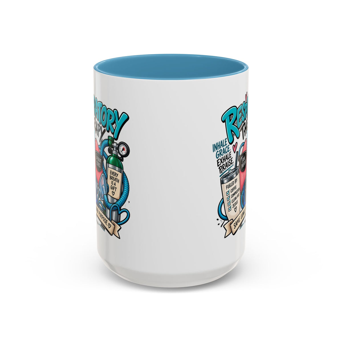 Respiratory Therapy Coffee Mug – Funny Respiratory Therapist Gift (11/15oz)