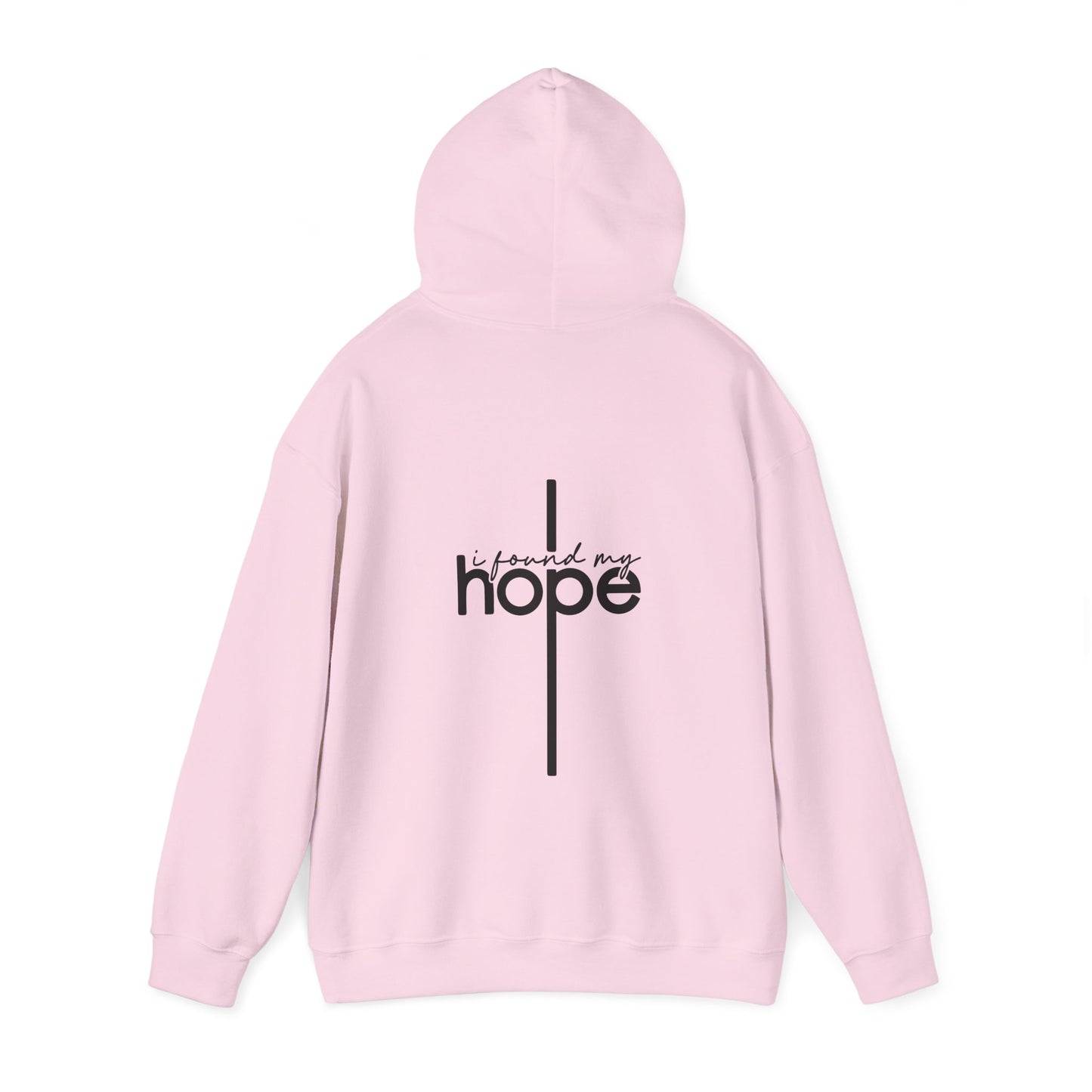 Jesus I Found My Hope  Unisex Christian Hooded Pullover Sweatshirt