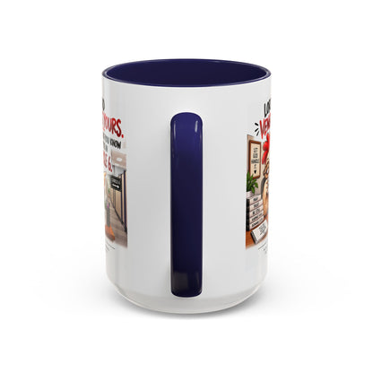 Christian Coffee Mug — “Lord, You Said Vengeance Is Yours” Funny Office Cubicle Prayer Gift