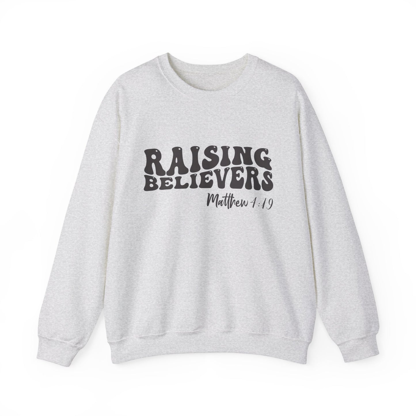 Raising Believers  Unisex Heavy Blend™ Crewneck Christian Sweatshirt