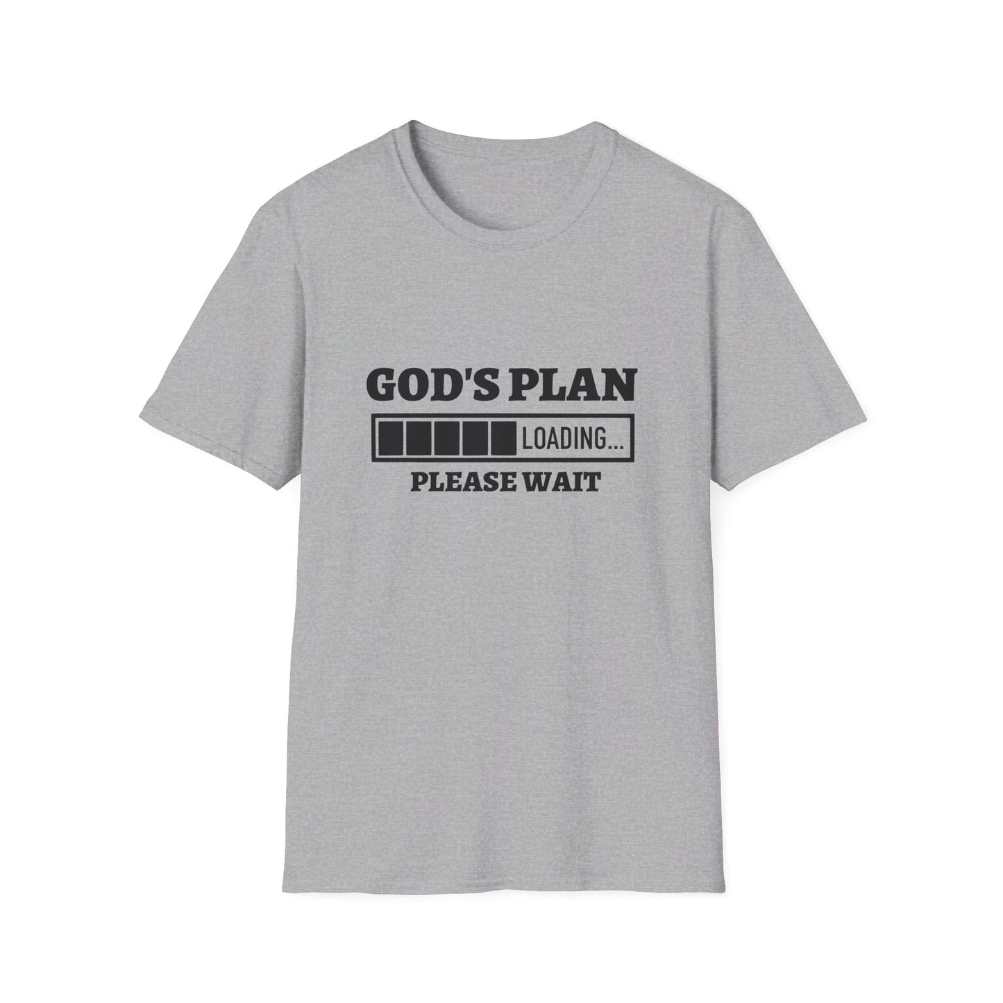 God's Plan Loading Unisex Christian T-shirt