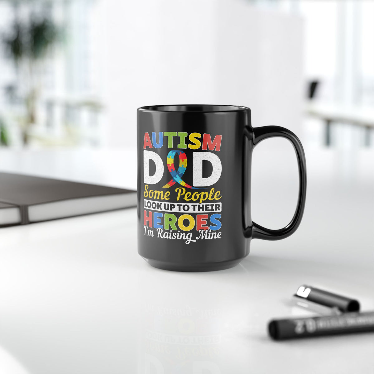 Inspirational Autism Dad Mug - Perfect Gift for Father's Day