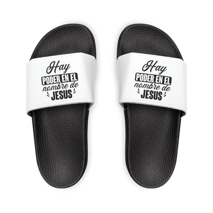 Women's Removable - Strap Spanish Sandals with Inspirational Quotes, Casual Footwear for Summer, Beach Days, Travel, Christian Gifts - ClaimedbyGodDesigns