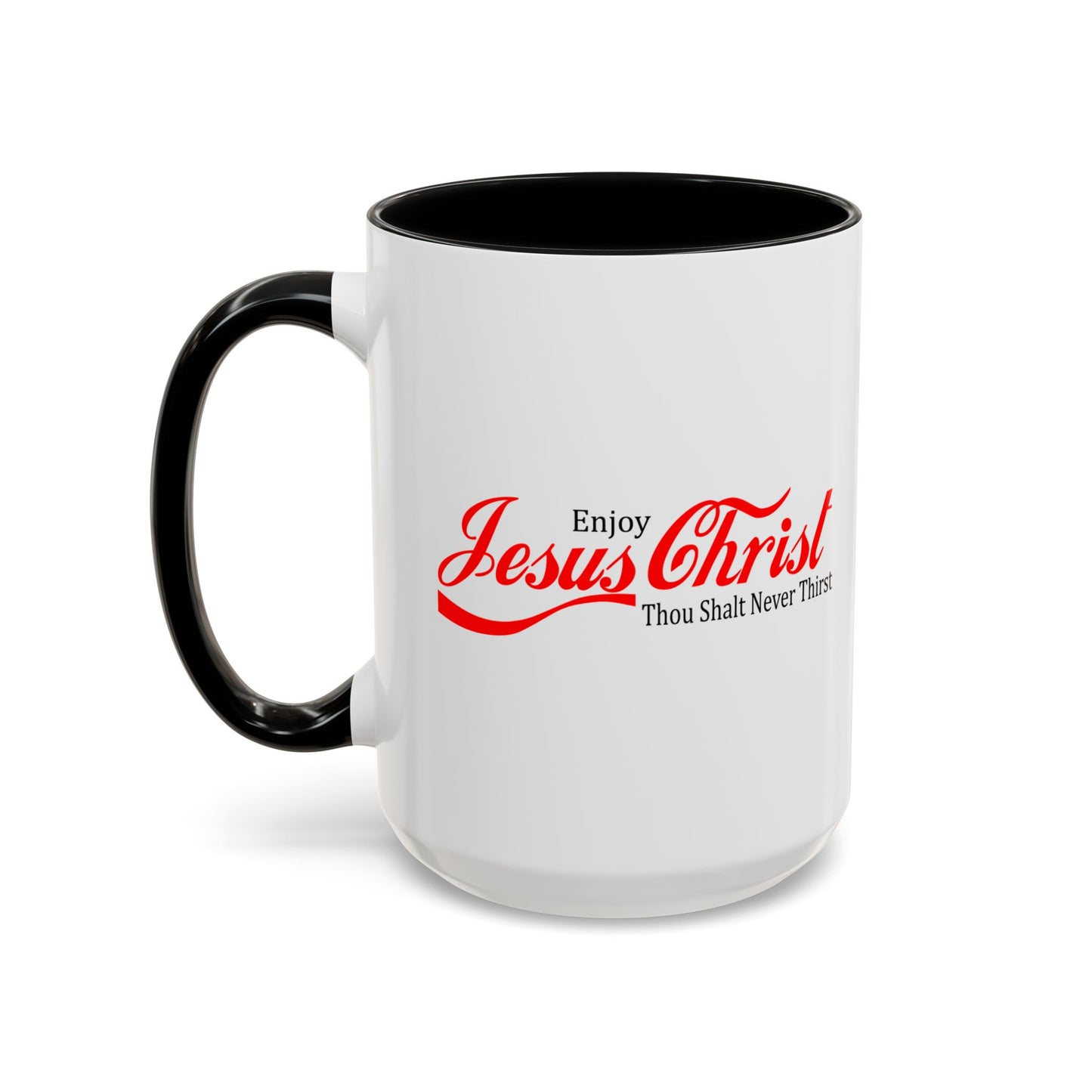 Christian Ceramic Mug - Enjoy Him Accent Coffee Mug (11, 15oz)