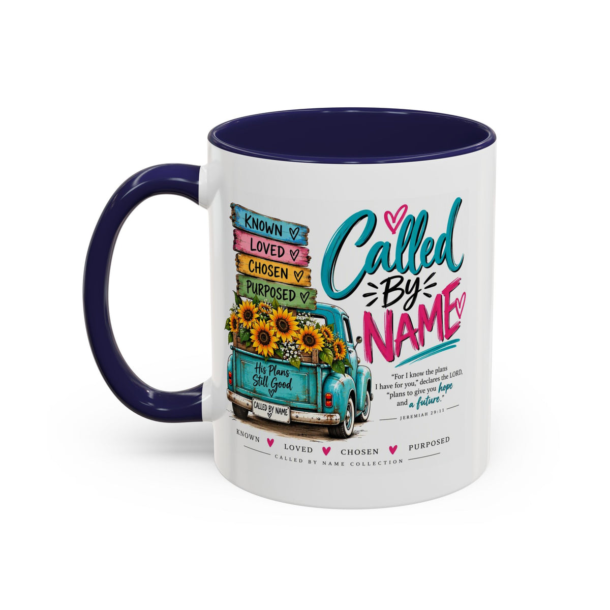Called By Name Coffee Mug — Inspirational Christian Accent Mug (11/15oz)