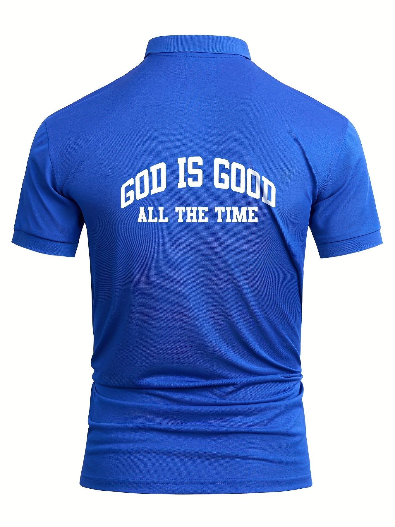 God Is Good All The Time Men's Christian T-shirt claimedbygoddesigns