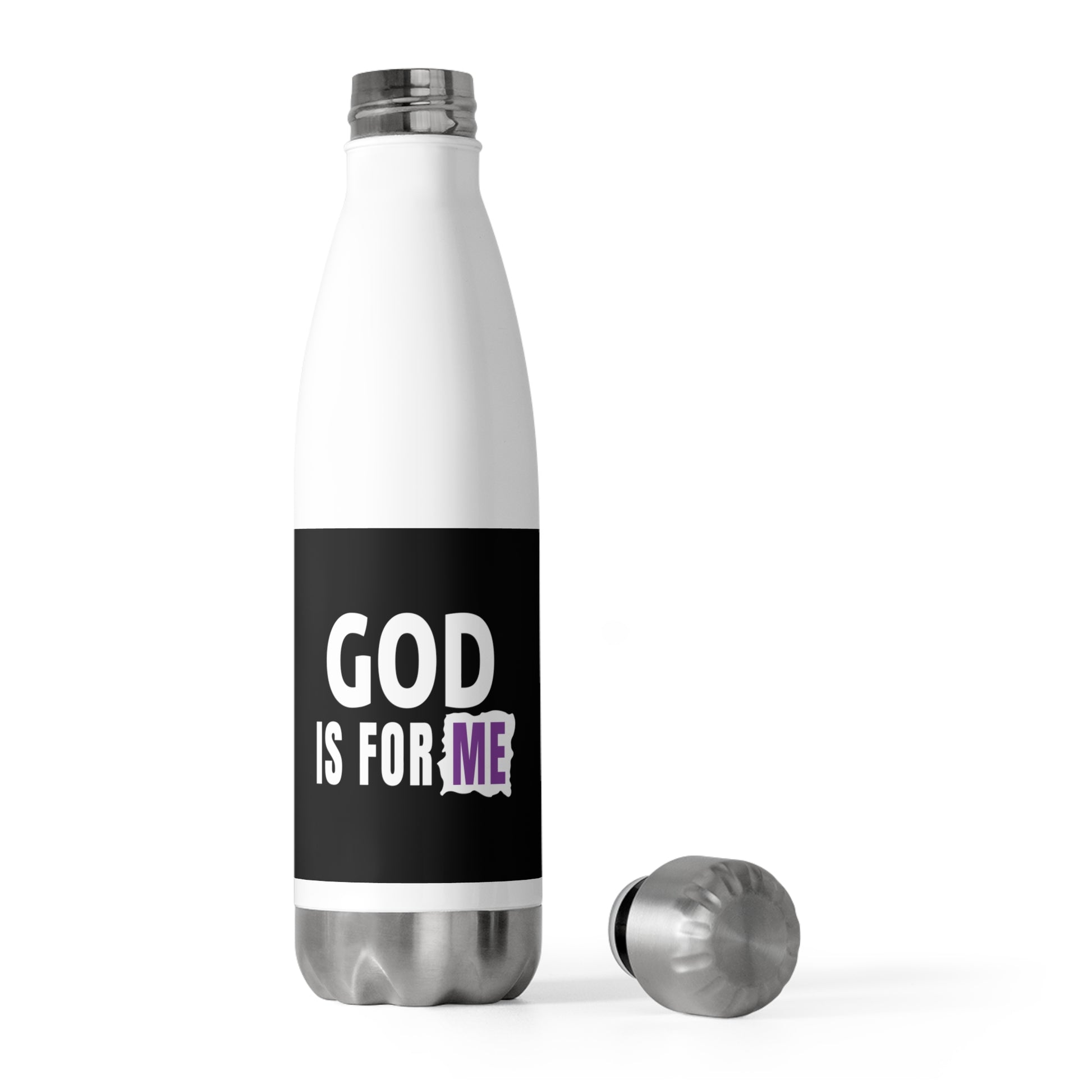 God Is For Me Insulated Bottle Printify