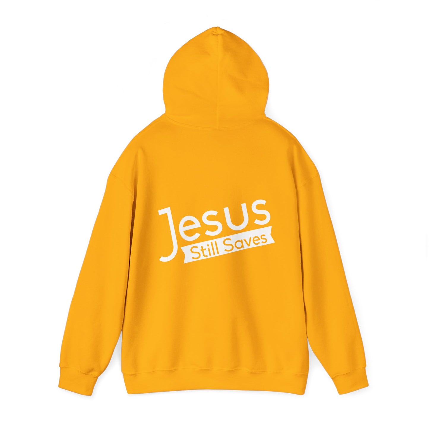 Jesus Still Saves Unisex Christian Hooded Pullover Sweatshirt