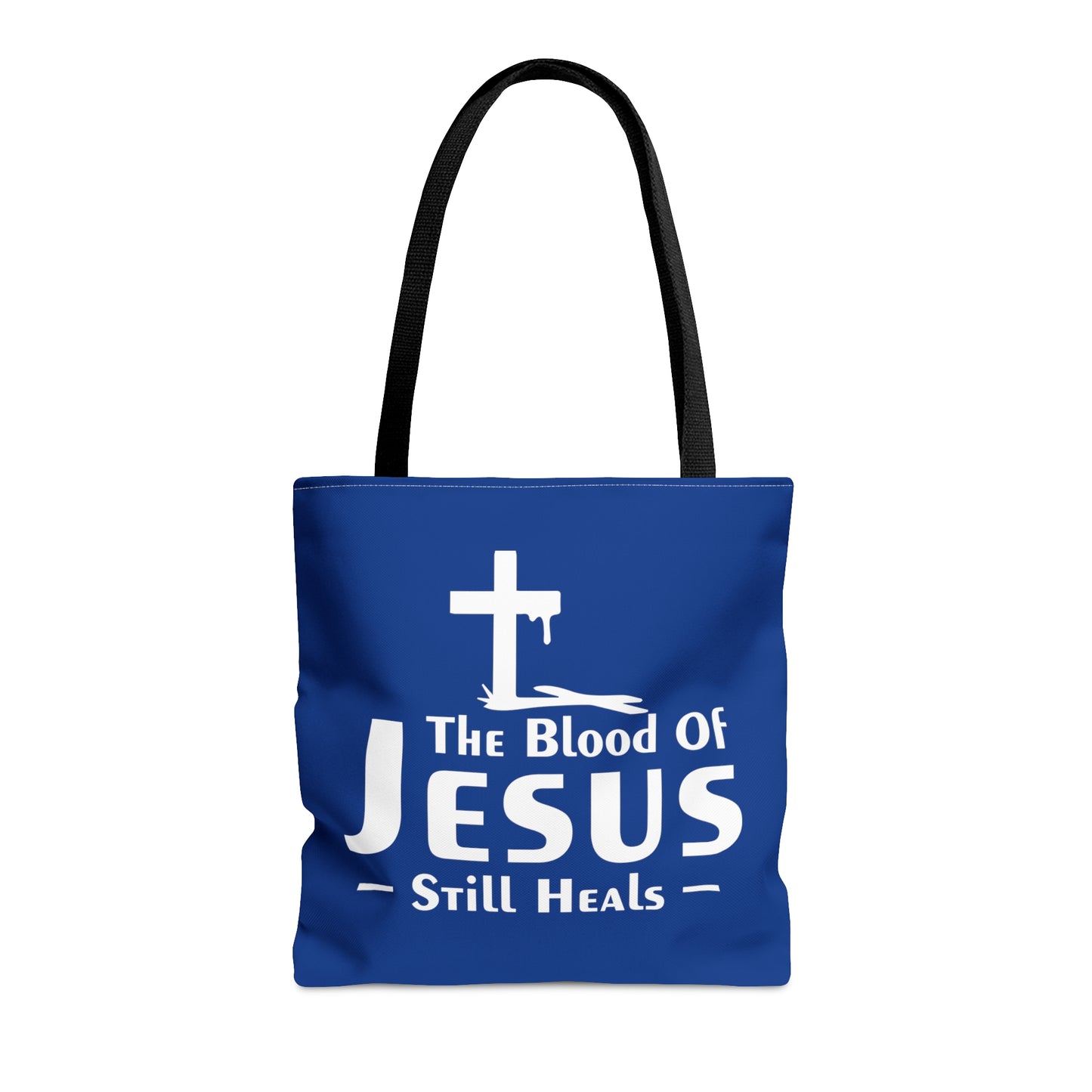 The Blood Of Jesus Still Heals Christian Tote Bag Printify