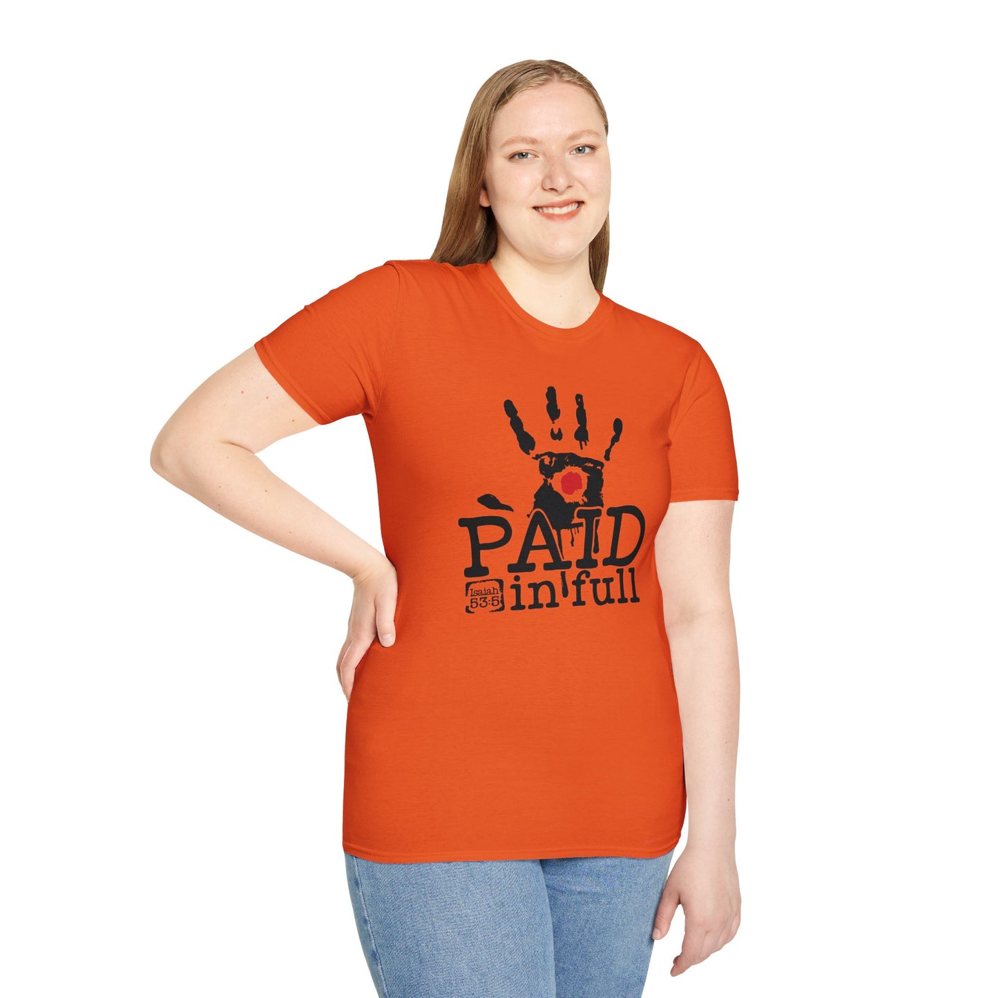 Paid In Full Jesus Paid It All Christian Unisex T-shirt