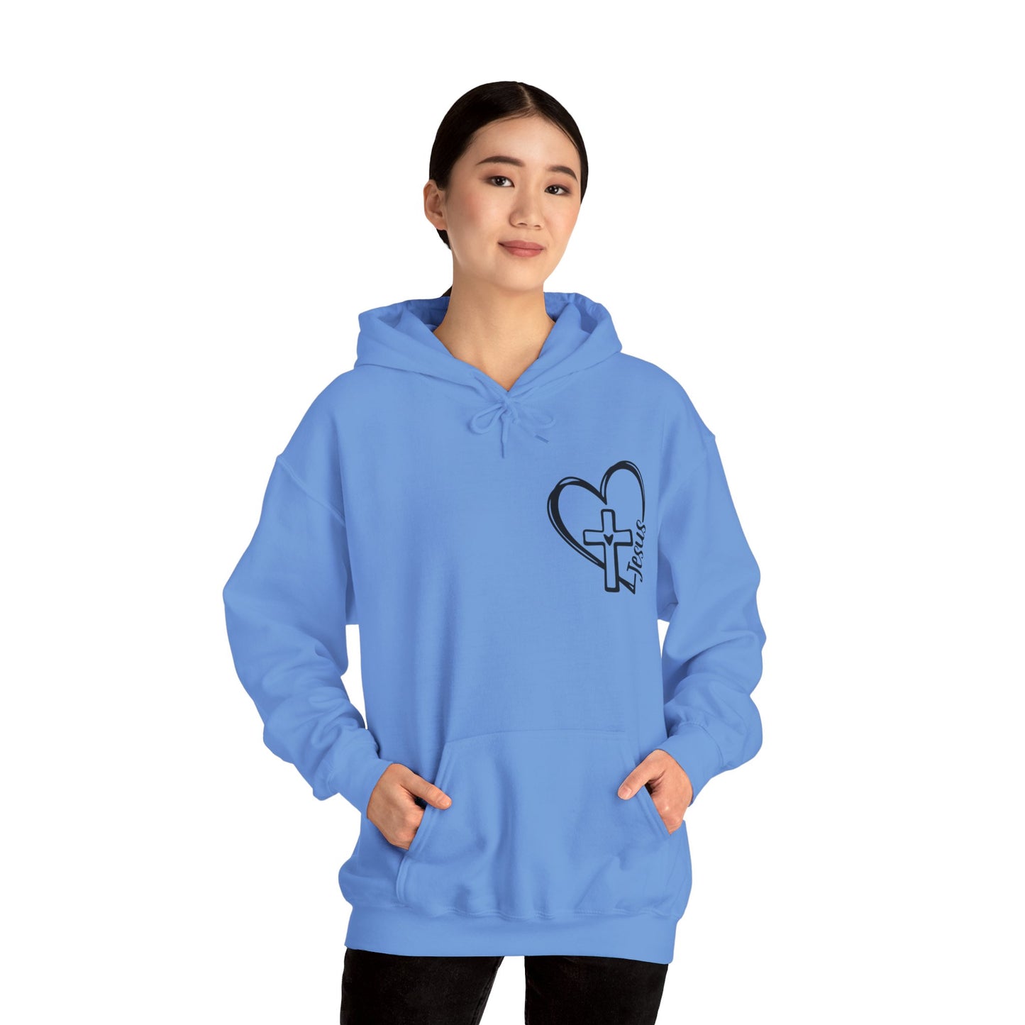 Jesus I Found My Hope  Unisex Christian Hooded Pullover Sweatshirt