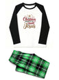 Christmas Begins In The Heart Unisex Adult Christian Plaid Pajamas