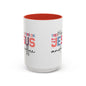 Christian Ceramic Mug - This Mama Runs On Him & Coffee Christian Accent Coffee Mug (11, 15oz)
