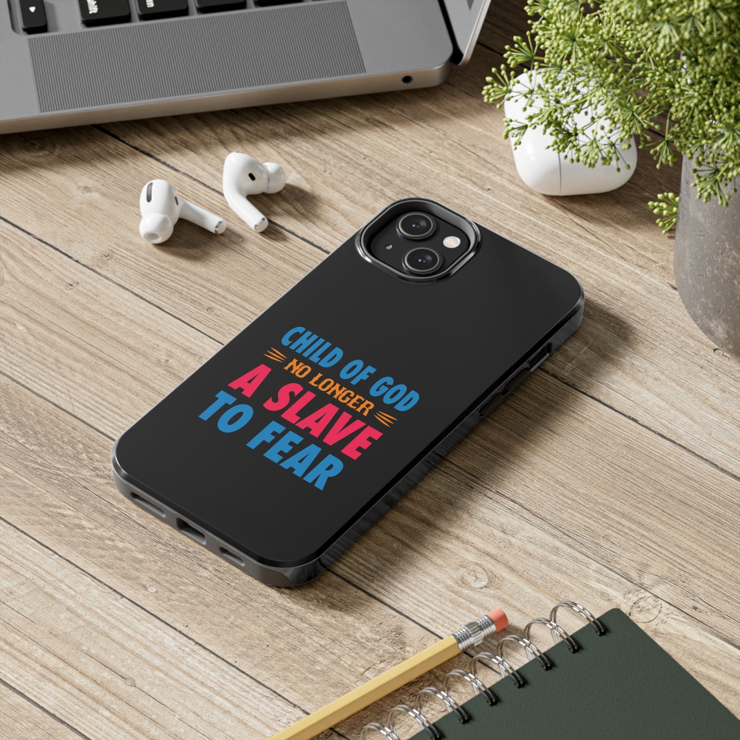 Child Of God No Longer A Slave To Fear Christian Phone Tough Phone Cases, Case-Mate Printify