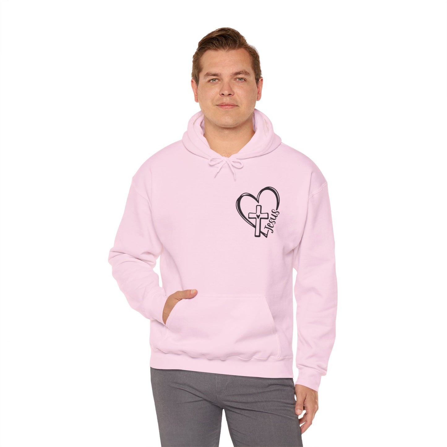 Jesus I Found My Hope  Unisex Christian Hooded Pullover Sweatshirt