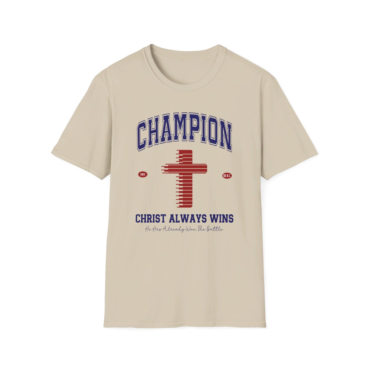 Champion Christ Always Wins Unisex Christian T-shirt