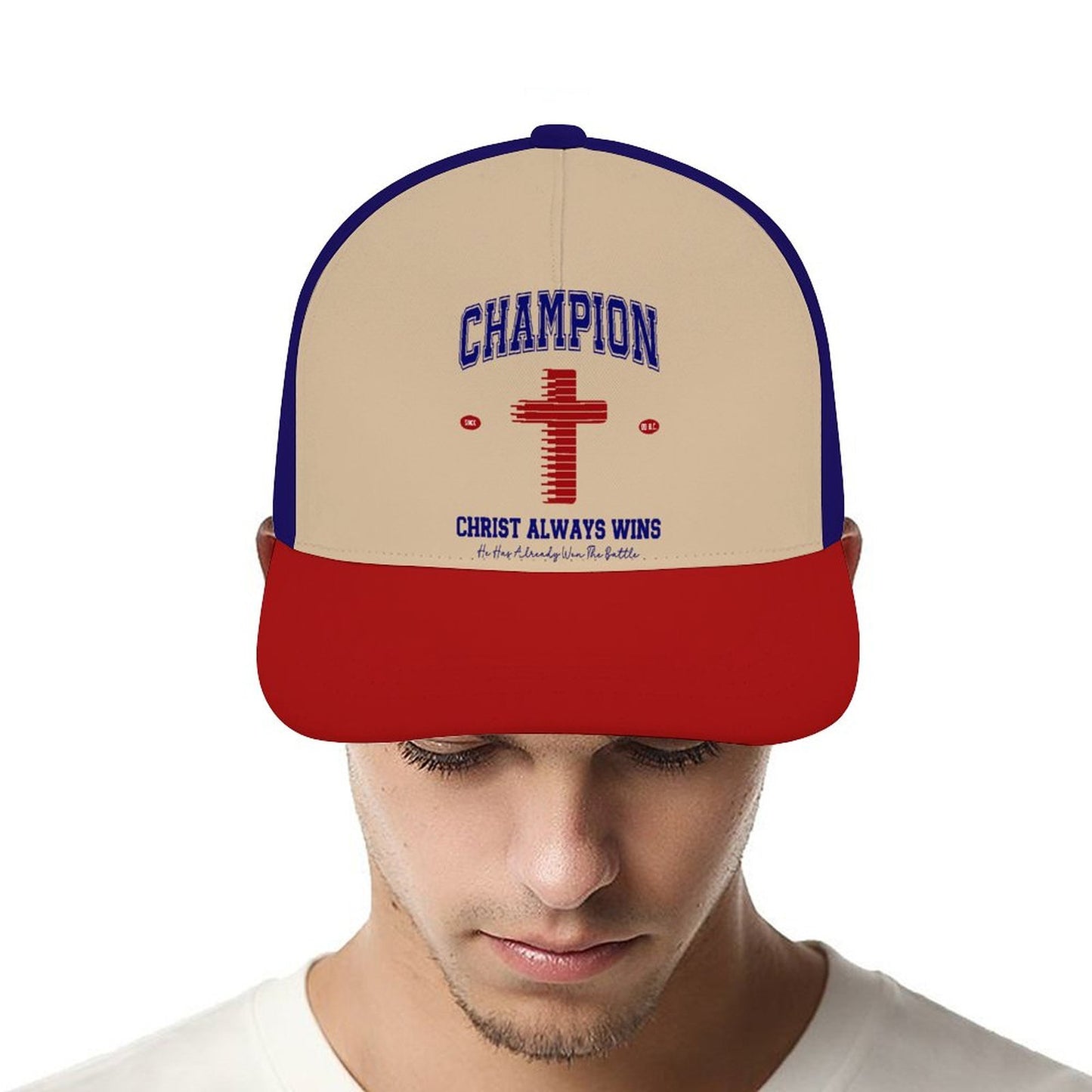 Champion Christ Always Wins Christian Adult Hat