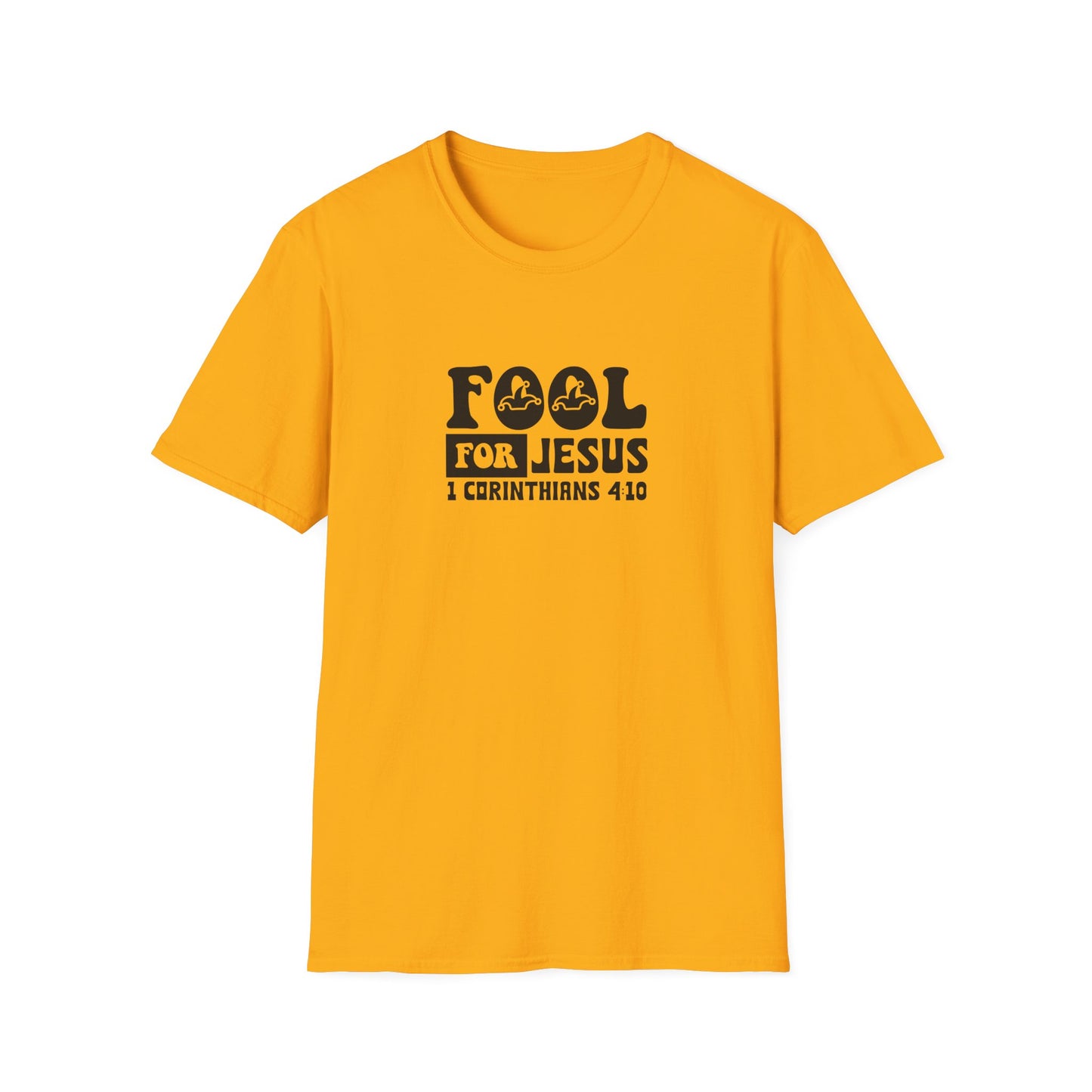 Fool For Jesus Funny Unisex Christian T-shirt