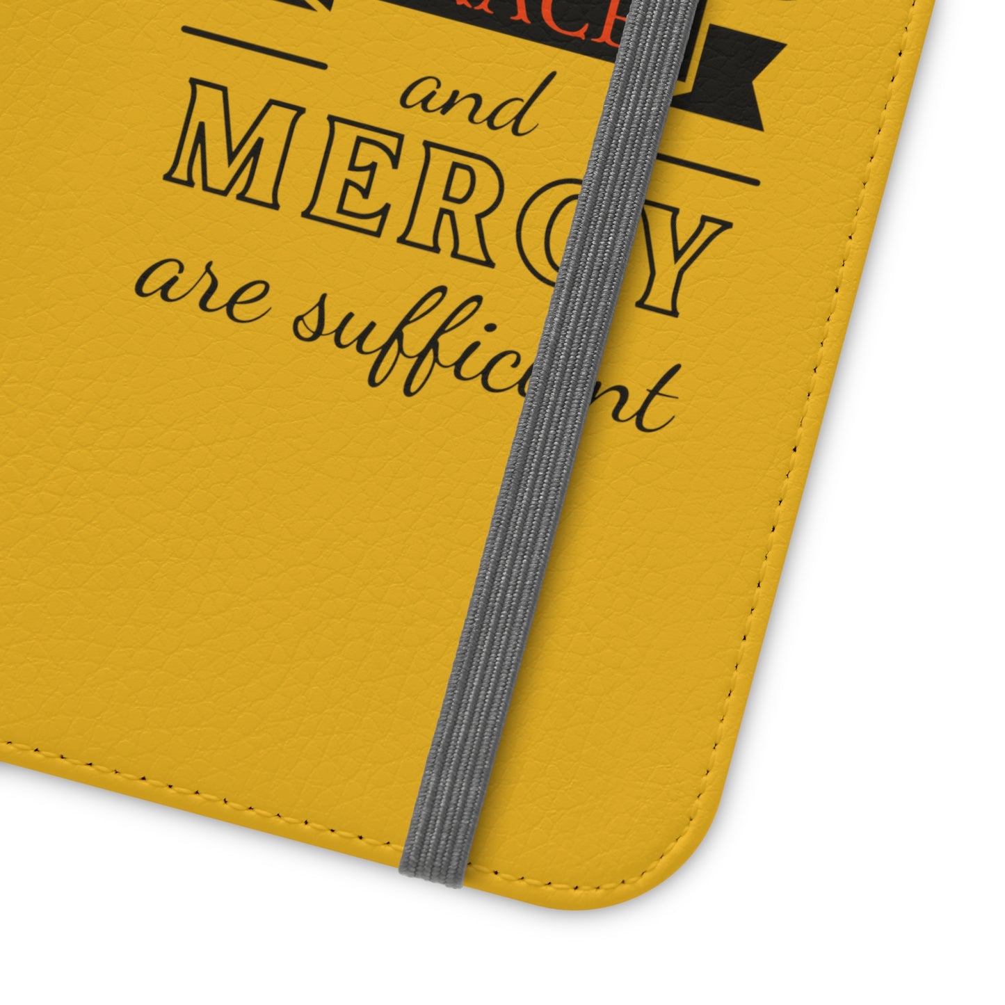 His Favor Grace & Mercy Are Sufficient Phone Flip Cases