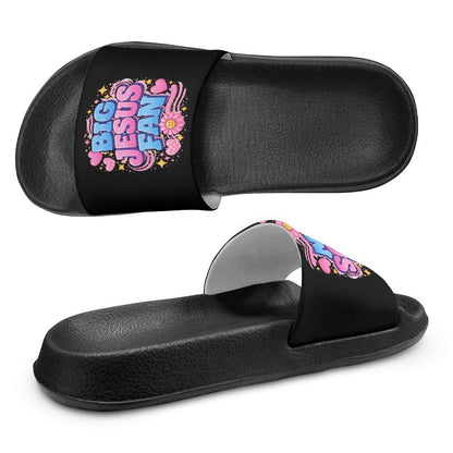 Big Jesus Fan Christian Children’s Sandals - ClaimedbyGodDesigns