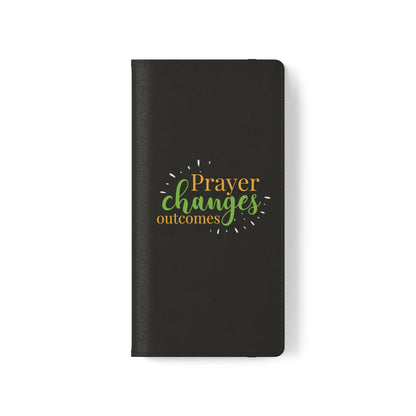 Prayer Changes Outcomes Phone Flip Cases - ClaimedbyGodDesigns