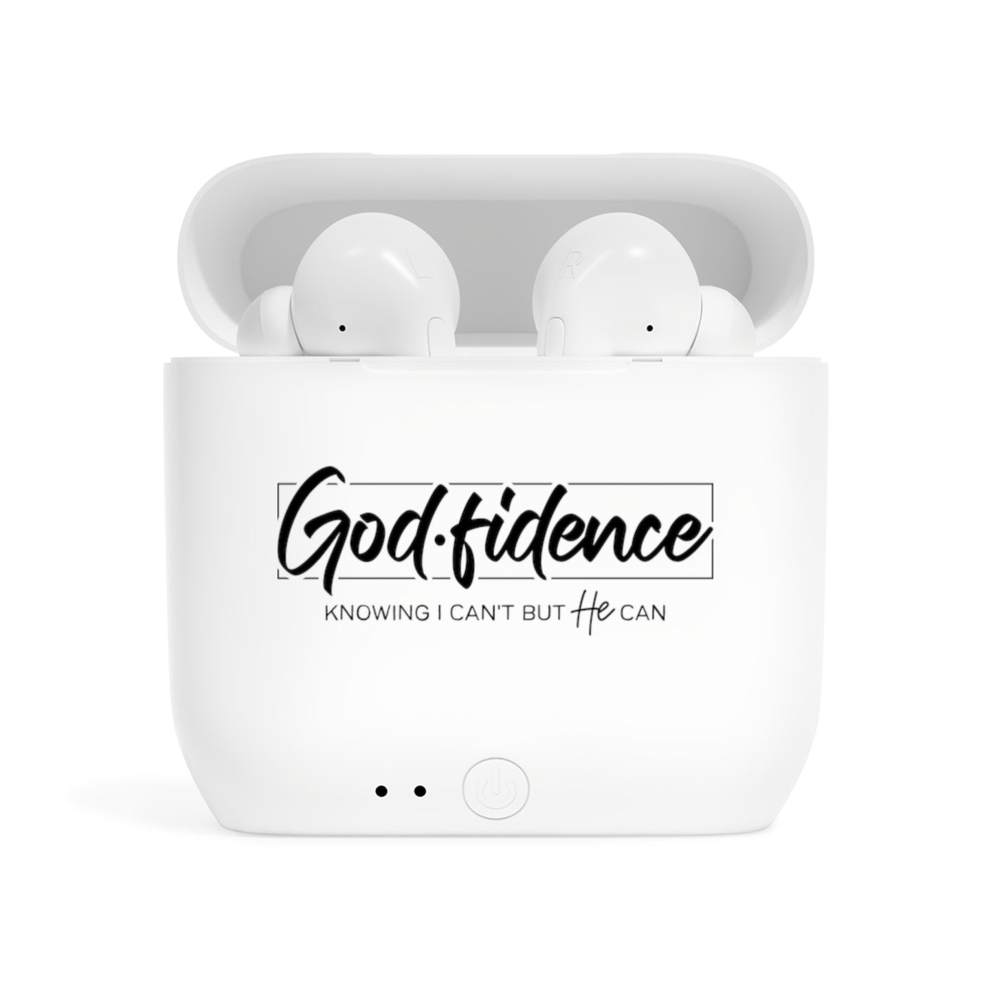 Confidence in Him Essos Christian Wireless Earbuds