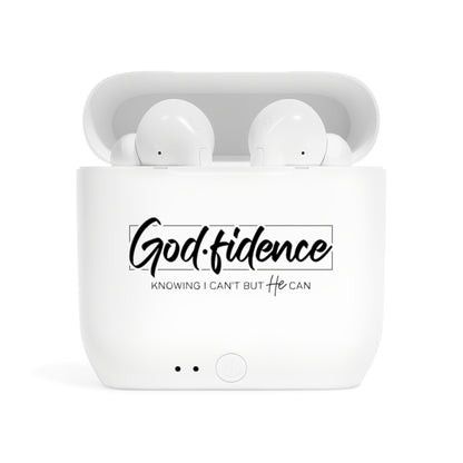 Confidence in Him Essos Christian Wireless Earbuds