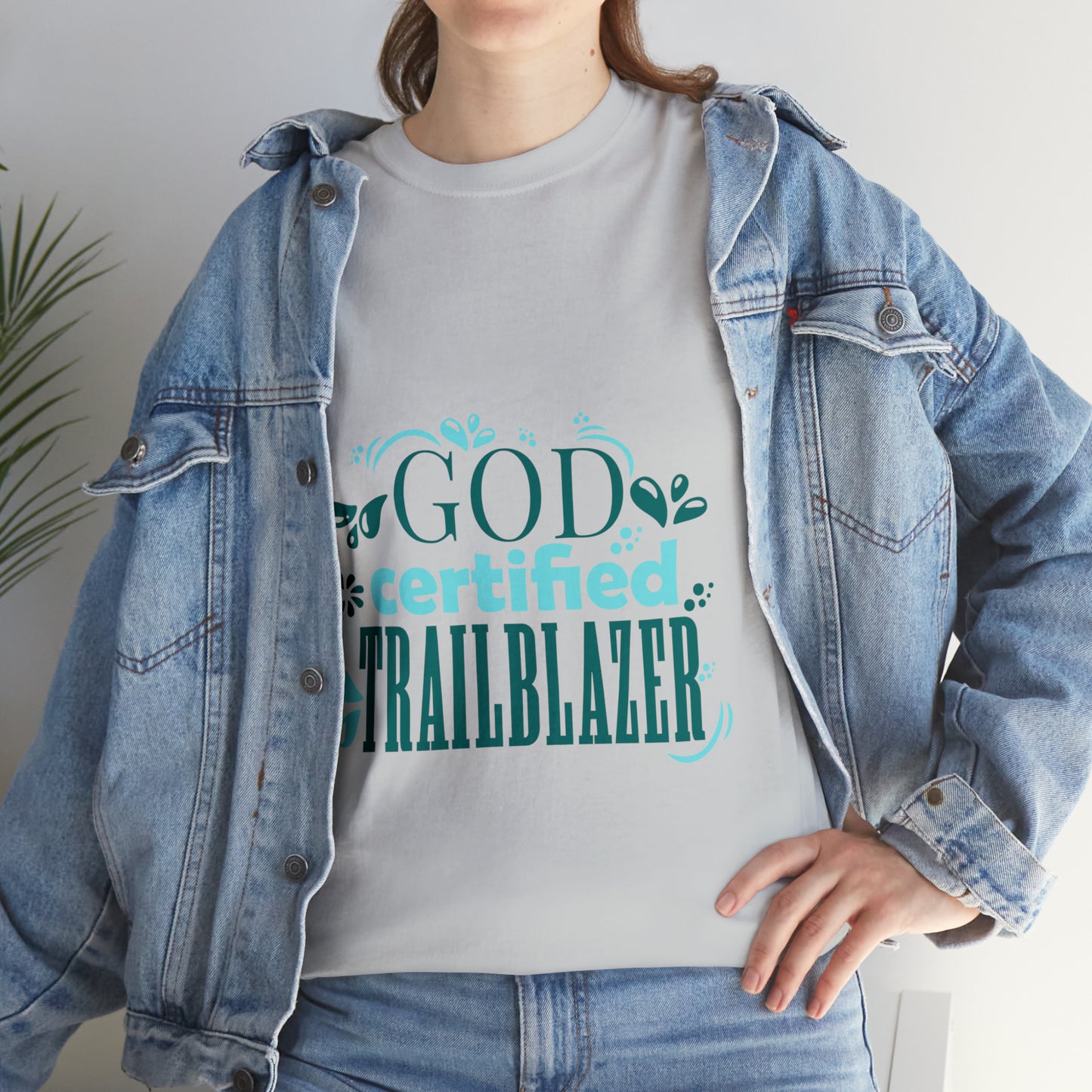 God Certified Trailblazer Unisex Heavy Cotton Tee