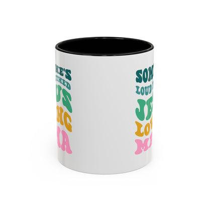 Loud-Mouthed Loving Mama Coffee Mug - Ideal Gift for Moms, Funny Mug, Faith-Based Gift, Colorful Tea Cup, Mother's Day Surprise