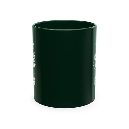 Halloween Mug - "No Hocus Pocus, Jesus Is My Focus" Christian Ceramic Coffee Cup