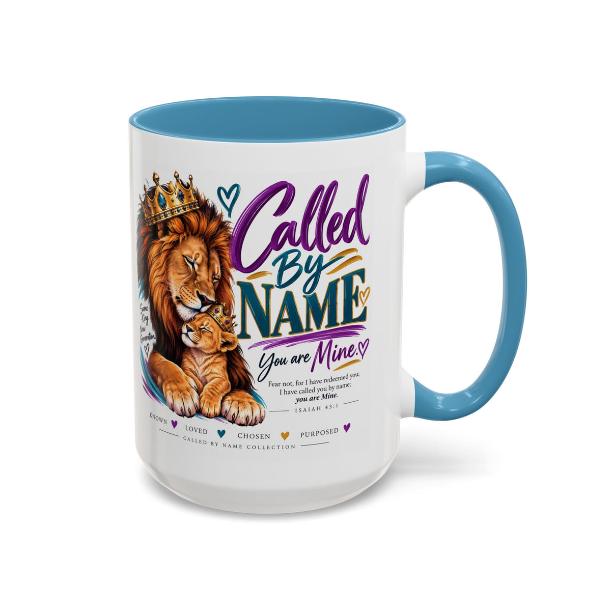 Called by Name Lion Christian Coffee Mug