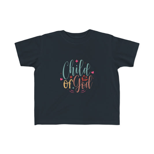 Child Of God Toddler's Christian T-shirt Printify
