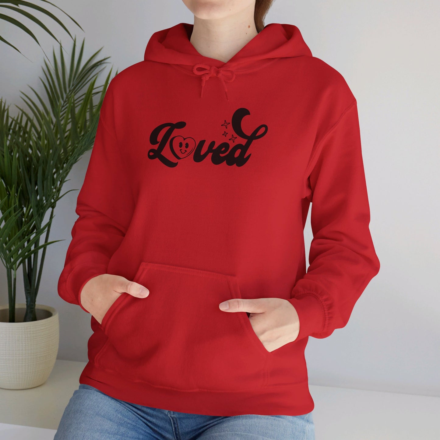 Romans 5:8 You Are Loved More Than You Will Ever Know Unisex Christian Pullover Hooded Sweatshirt