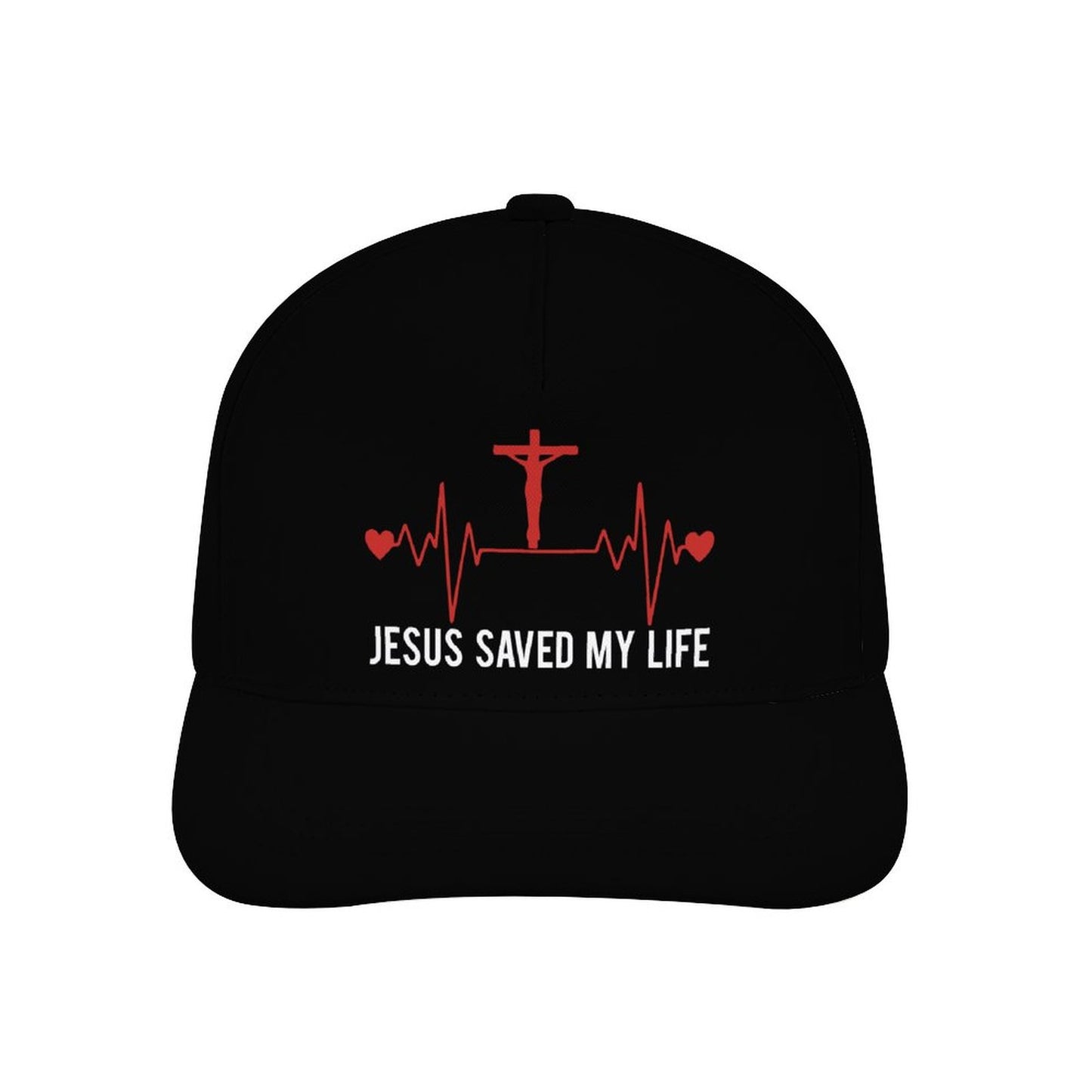 Jesus Saved My Life Christian Hat