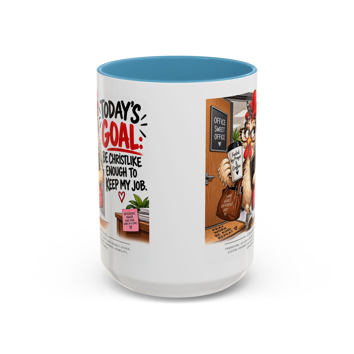 Today's Goal Christian Coffee Mug – Be Christlike Inspirational Bible Verse Mug