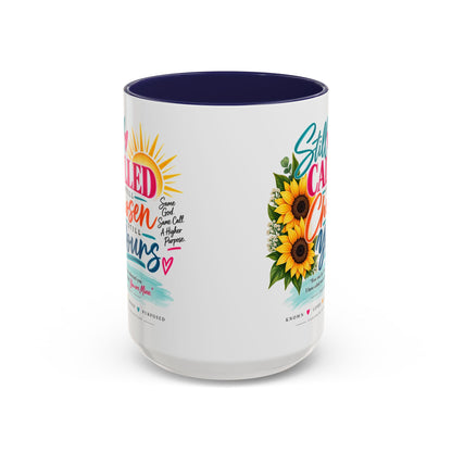 Still Called Still Chosen sunflower Christian coffee mug, Called By Name Collection
