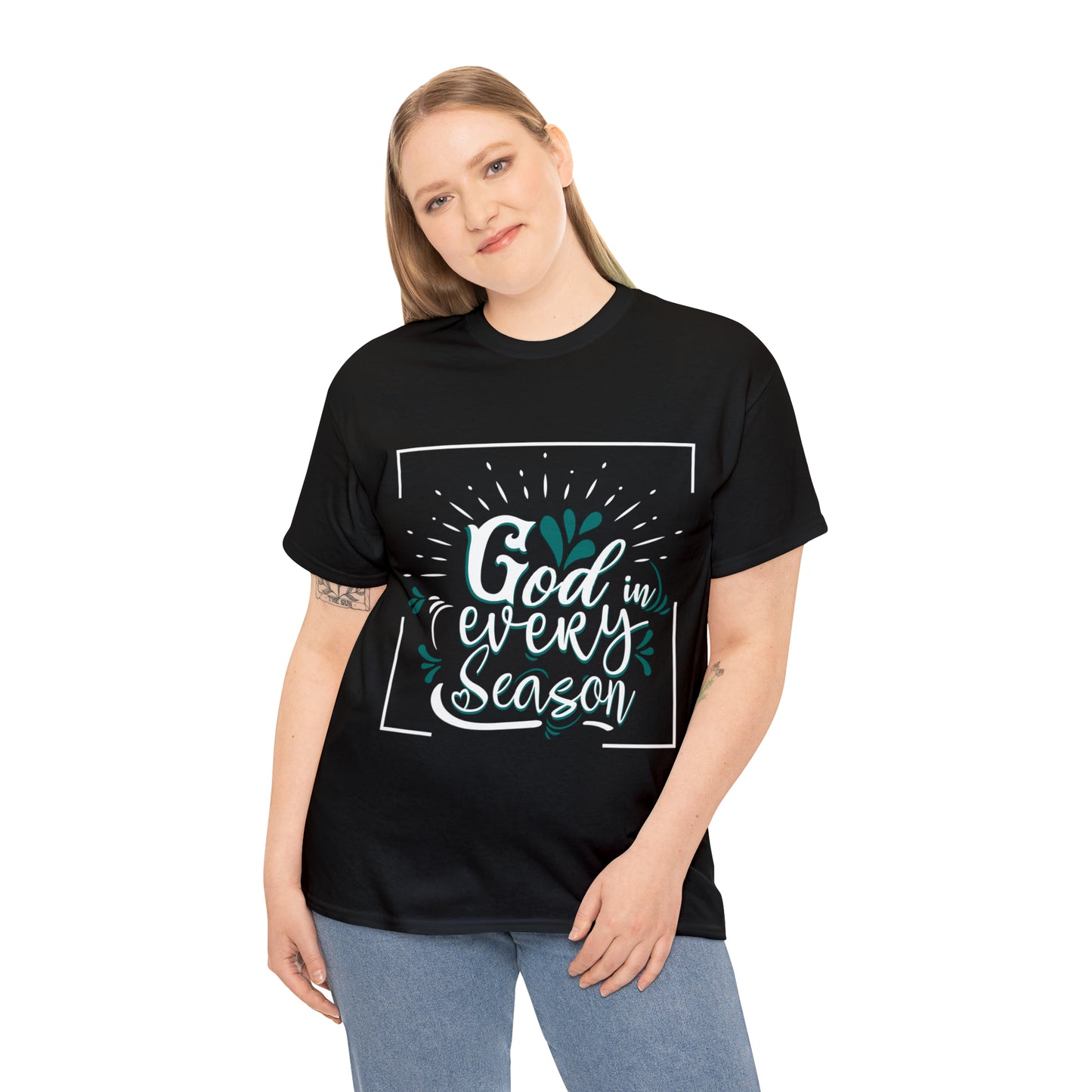 God In Every Season Unisex Heavy Cotton Tee