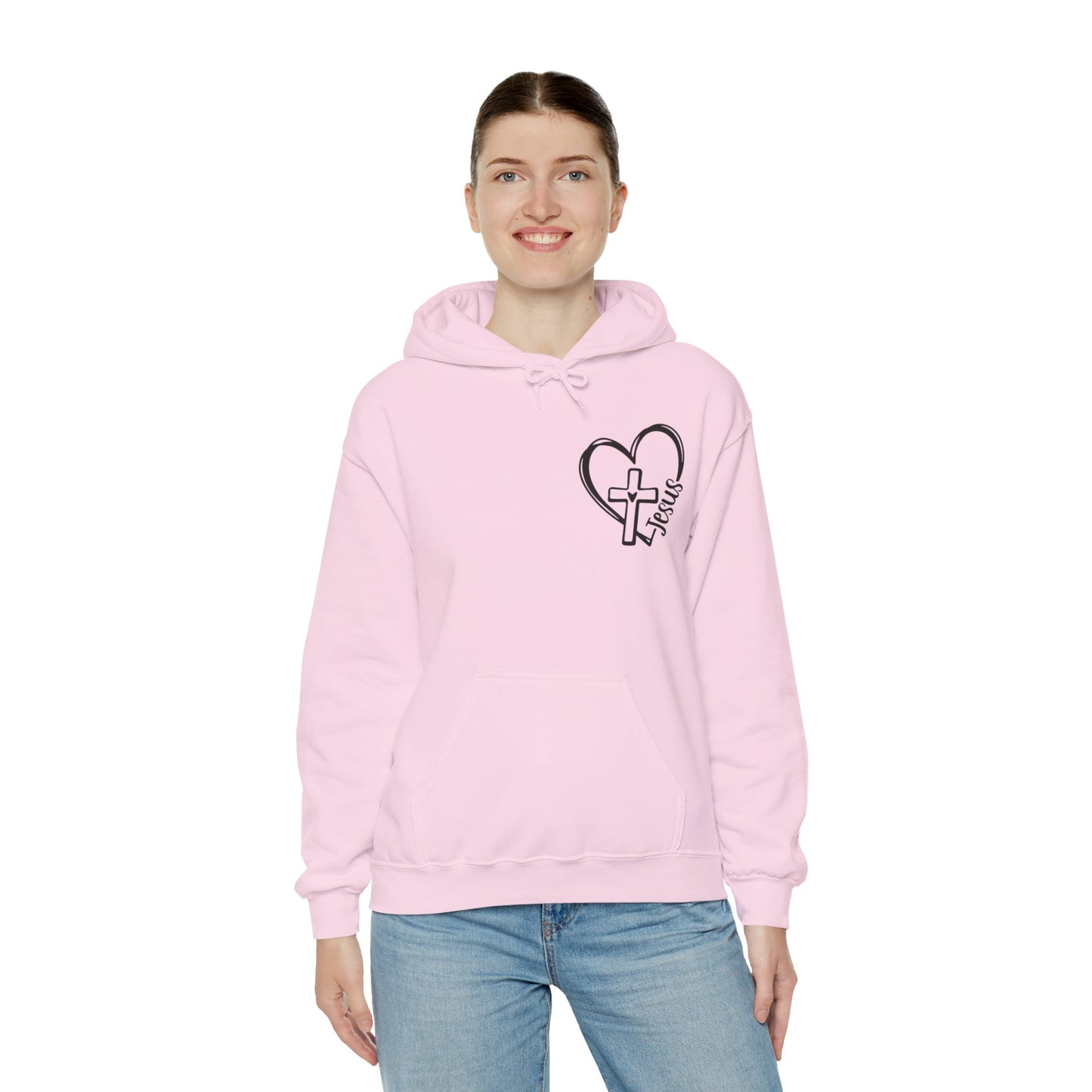 Jesus I Found My Hope  Unisex Christian Hooded Pullover Sweatshirt