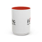 Faith-Inspired Coffee Accent Mug - Motivational Drinkware for Daily Inspiration