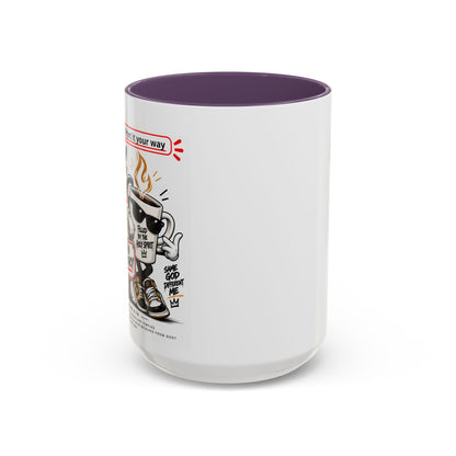 Sorry, This Vessel Is Already Occupied Personalized Christian Coffee Mug — Called by Name Accent Mug (15oz)
