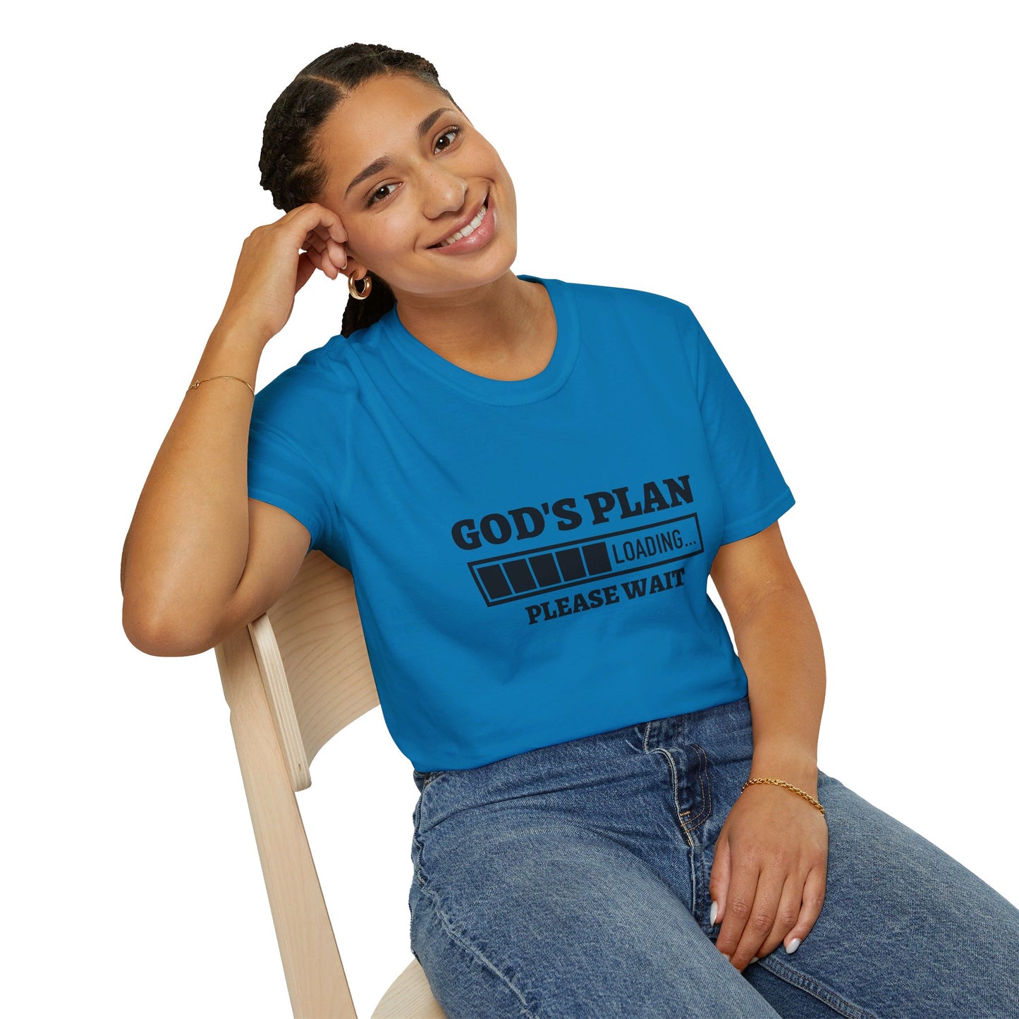 God's Plan Loading Unisex Christian T-shirt